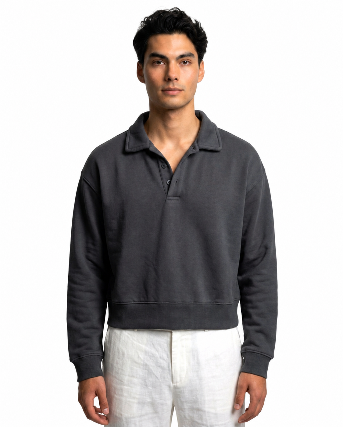 Unisex Cropped Shirt