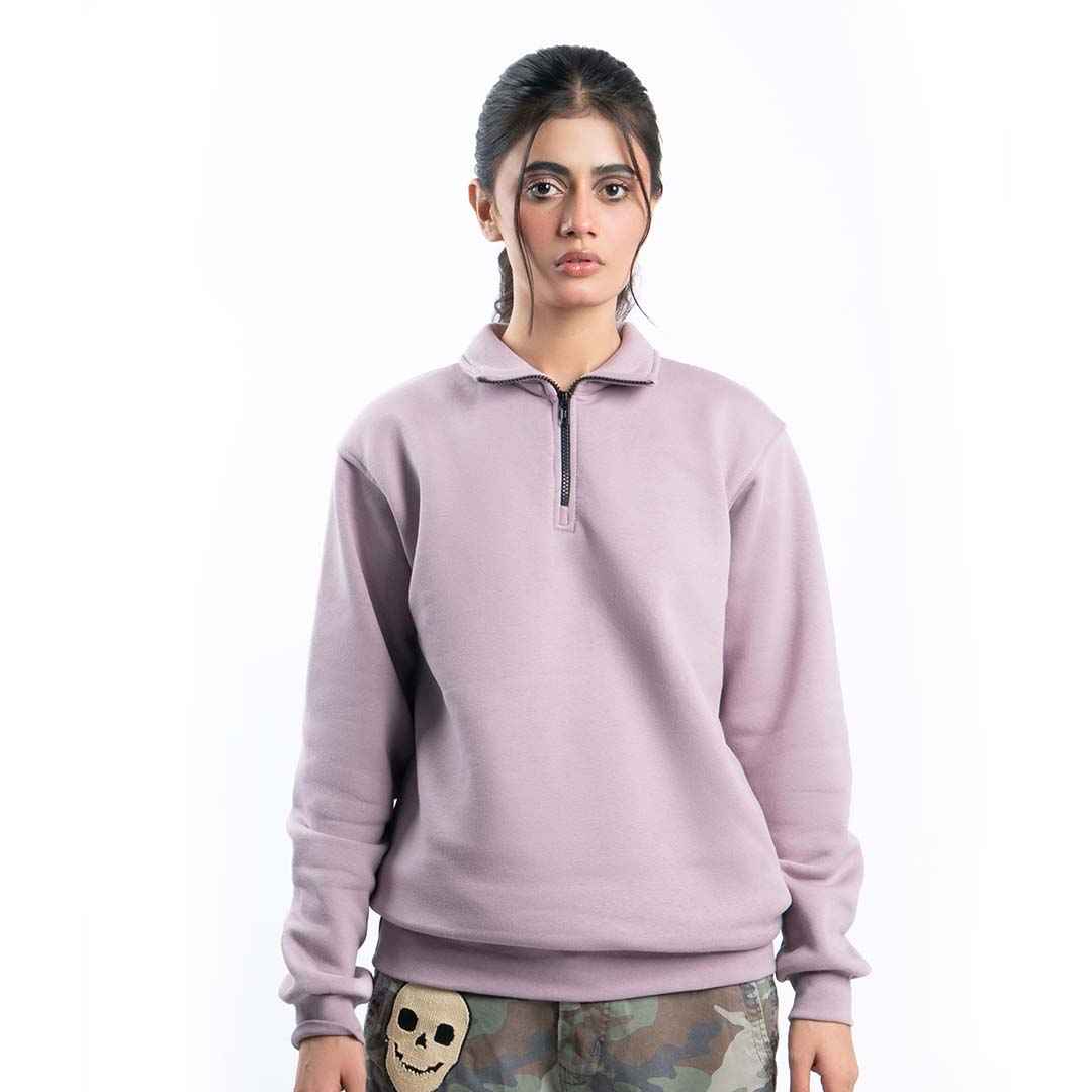 Classic Lilac Quarter Zipper