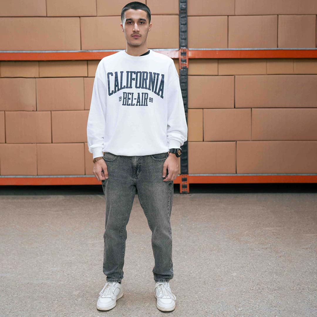 White California Bel-Air Sweatshirt