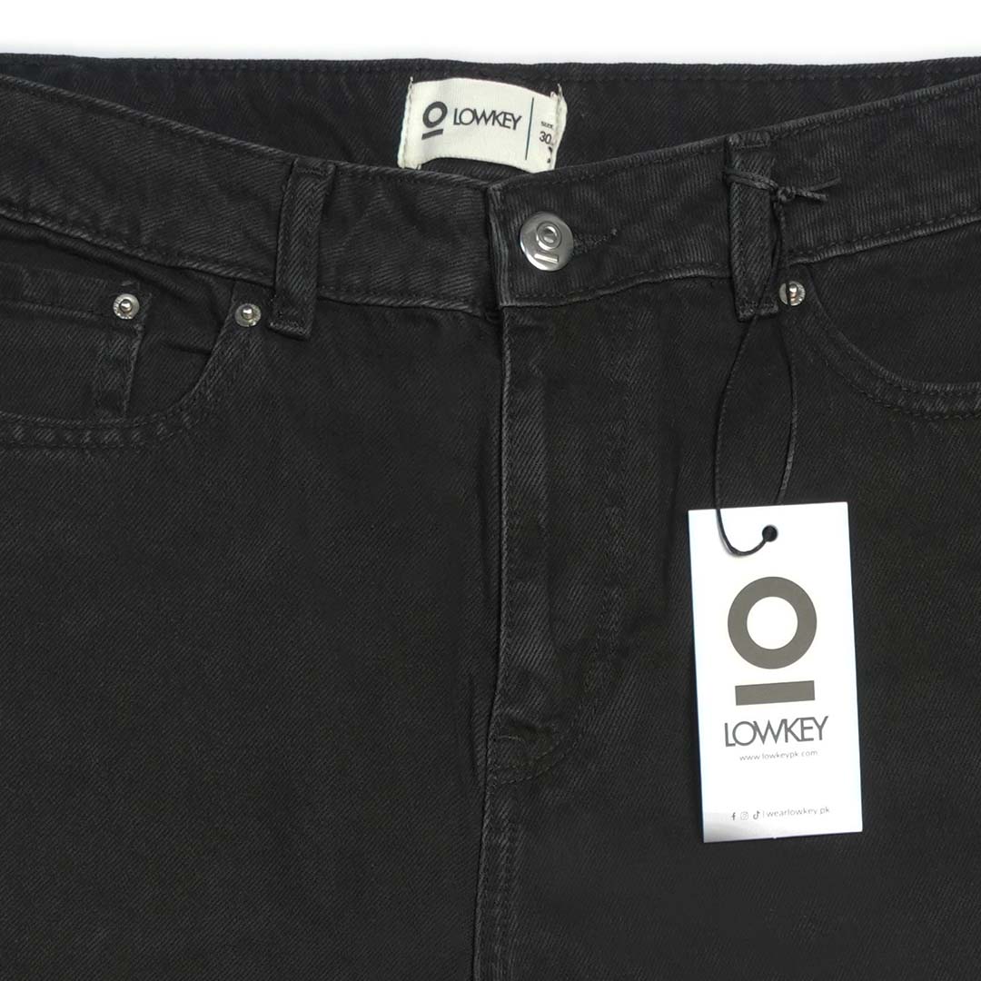 Lowkey Everyday Black Baggy Jeans