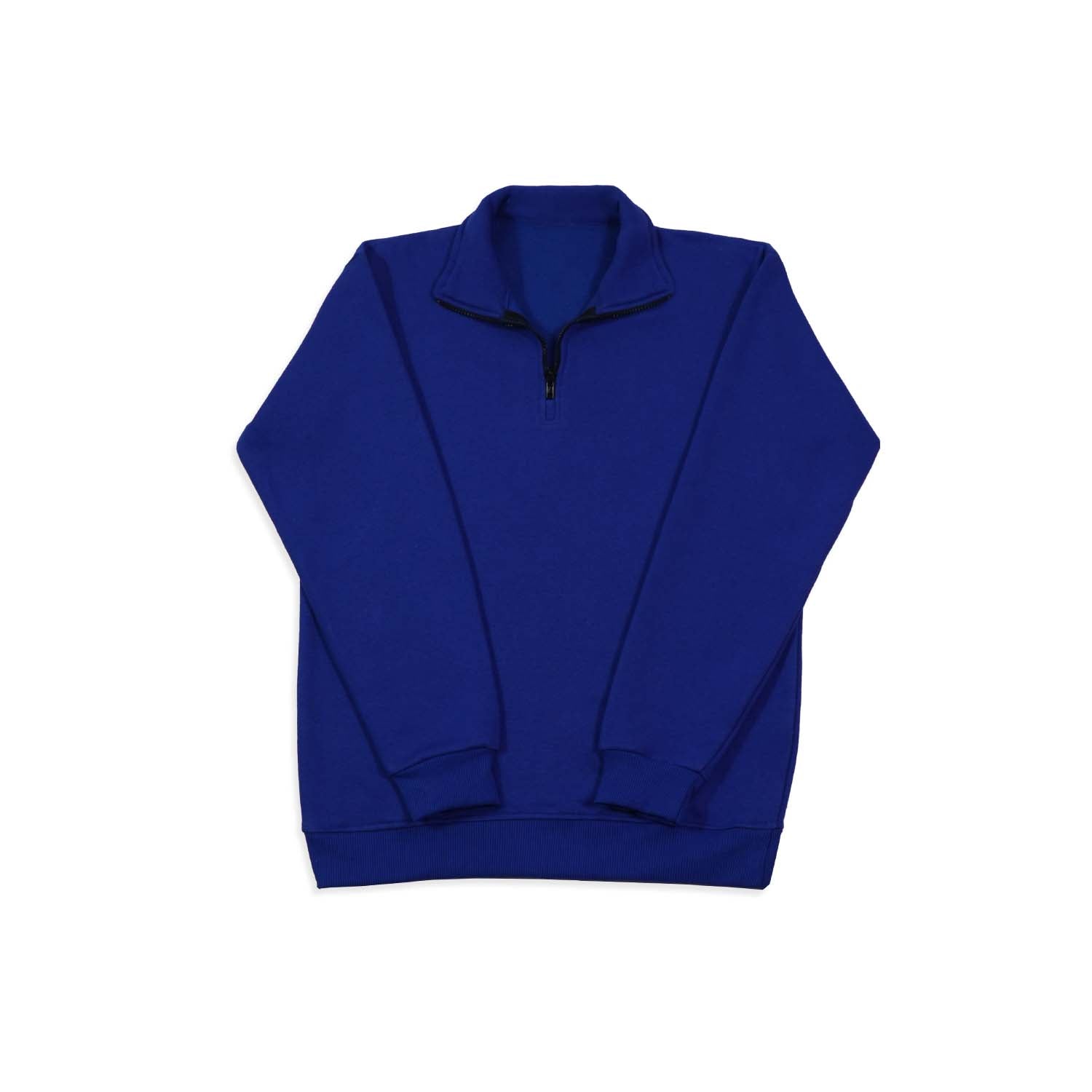 Electric Blue Quarter Zipper