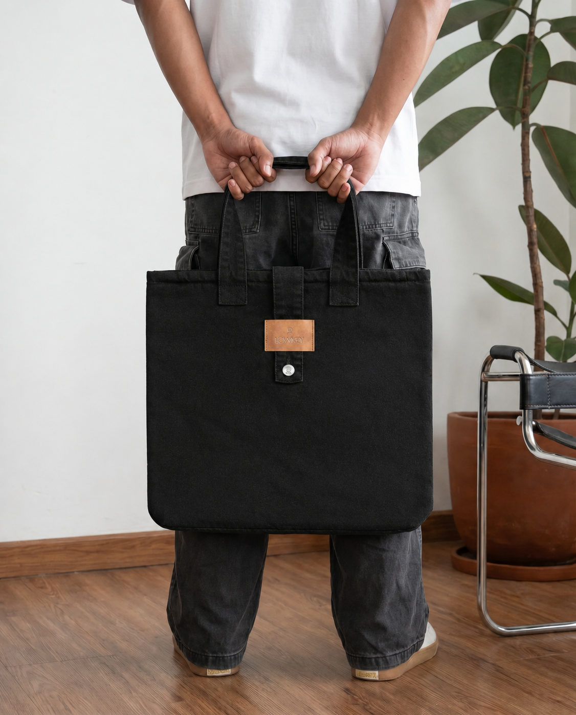 Liberty Tote Bag-Black