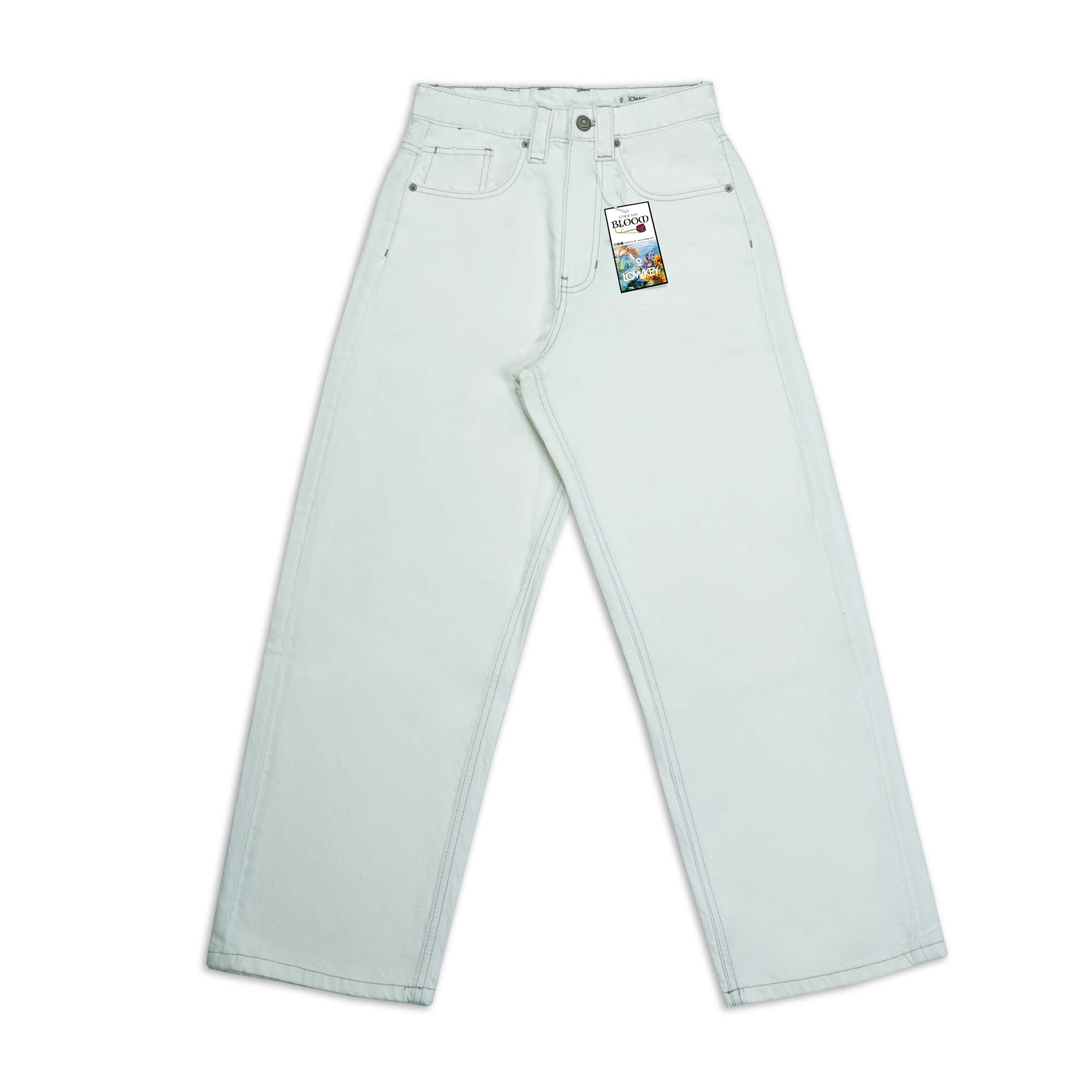 Dan Fit – Cloud Dancer Baggy Jeans