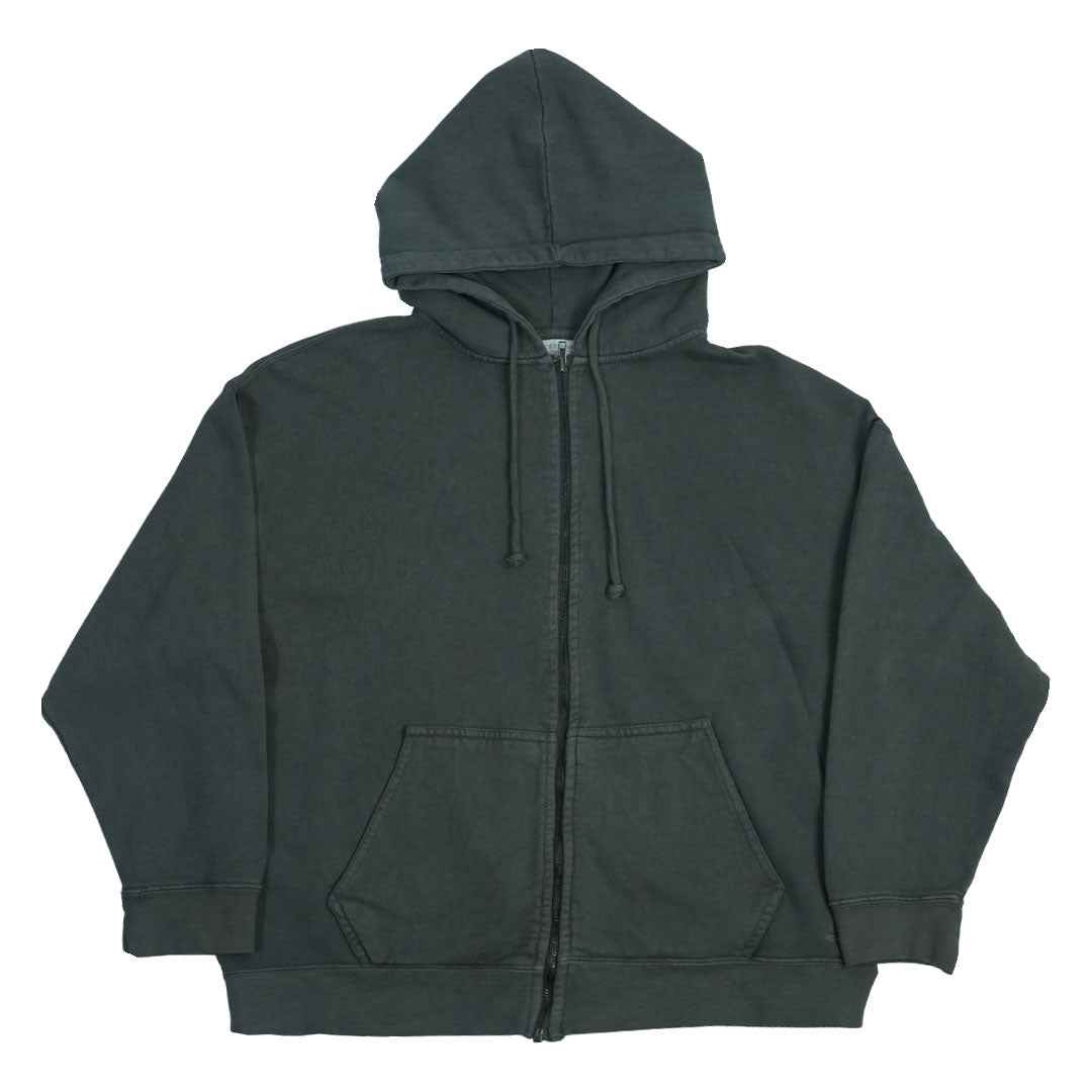 Women's Vintage Grey Zipper Hoodie