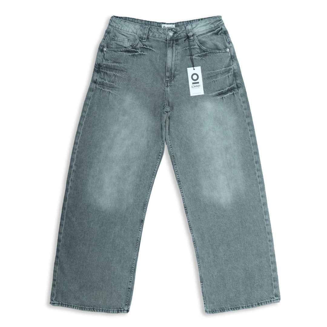 Not Basic Grey Baggy Jeans