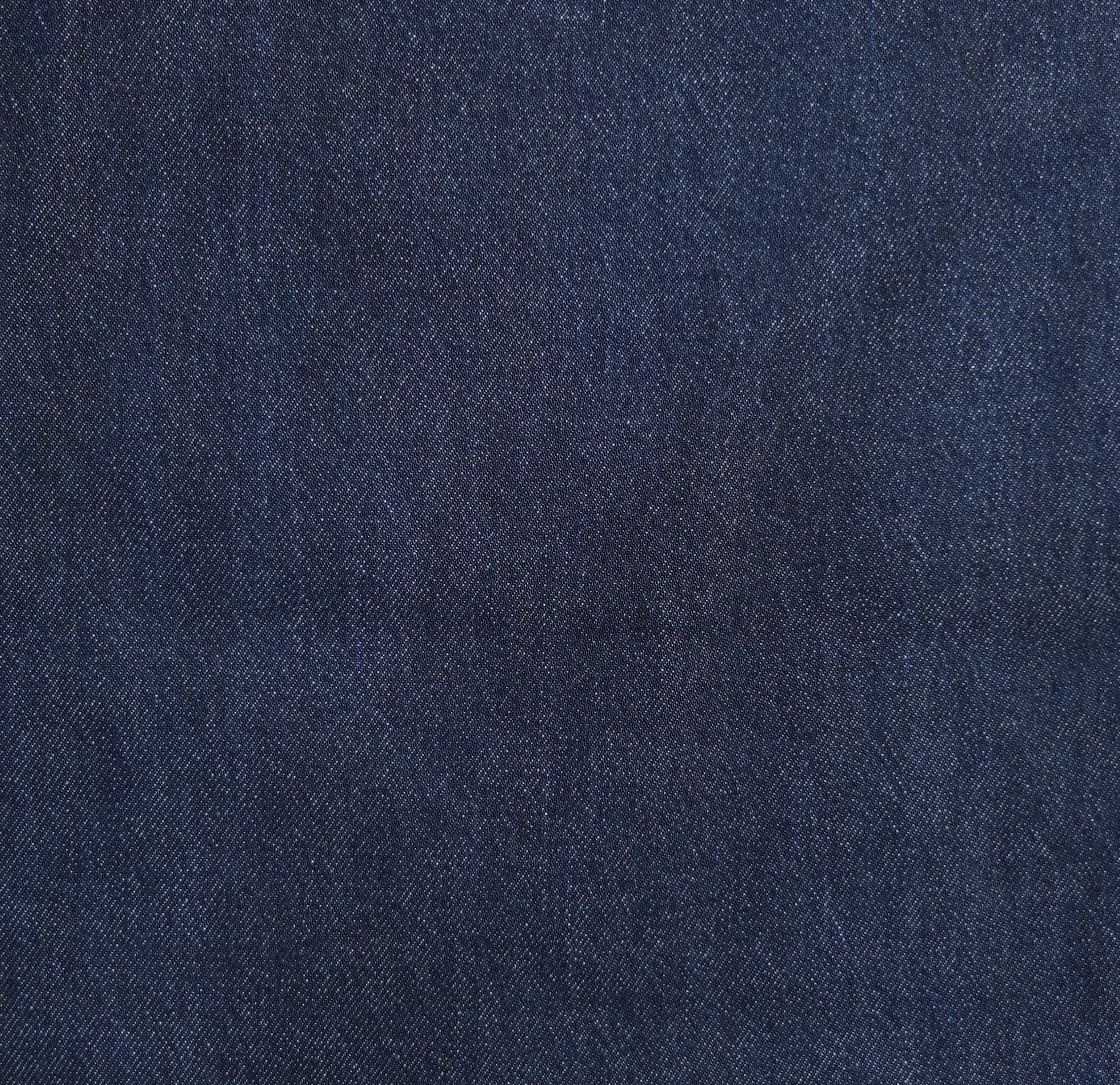 Blue Tencel Blend Baggy Pant