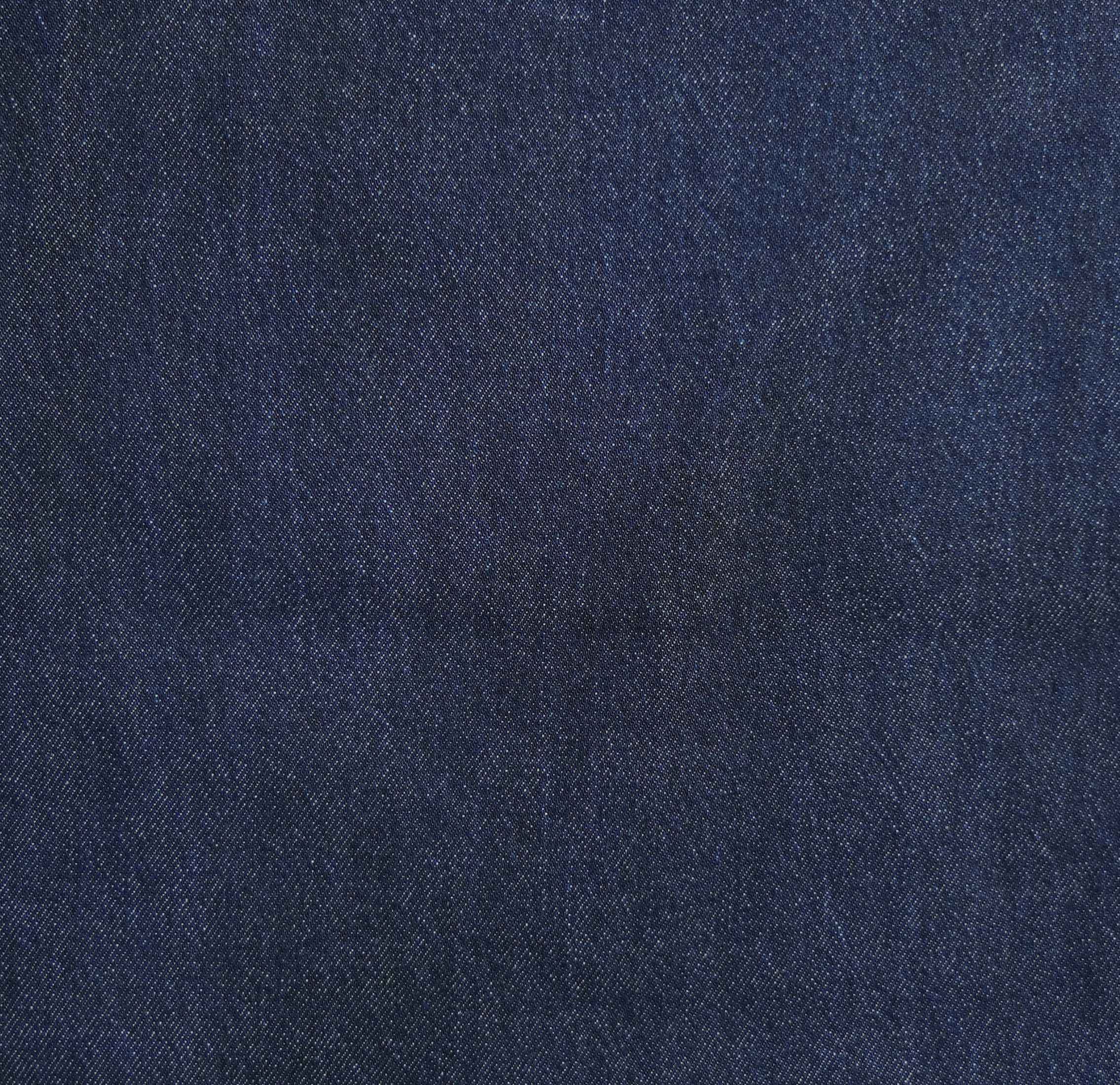 Blue Tencel Blend Baggy Pant