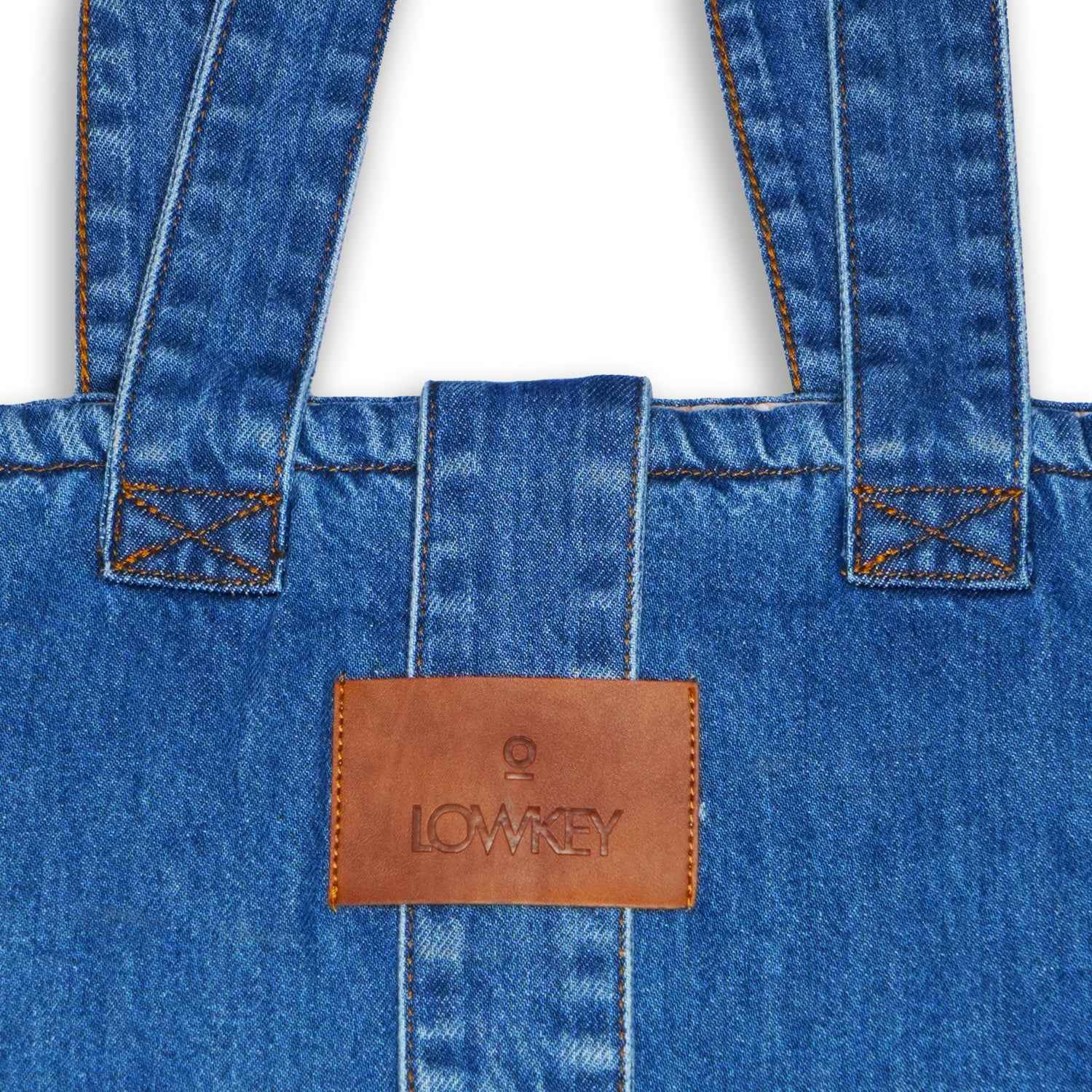 Liberty Tote Bag-Mid Blue