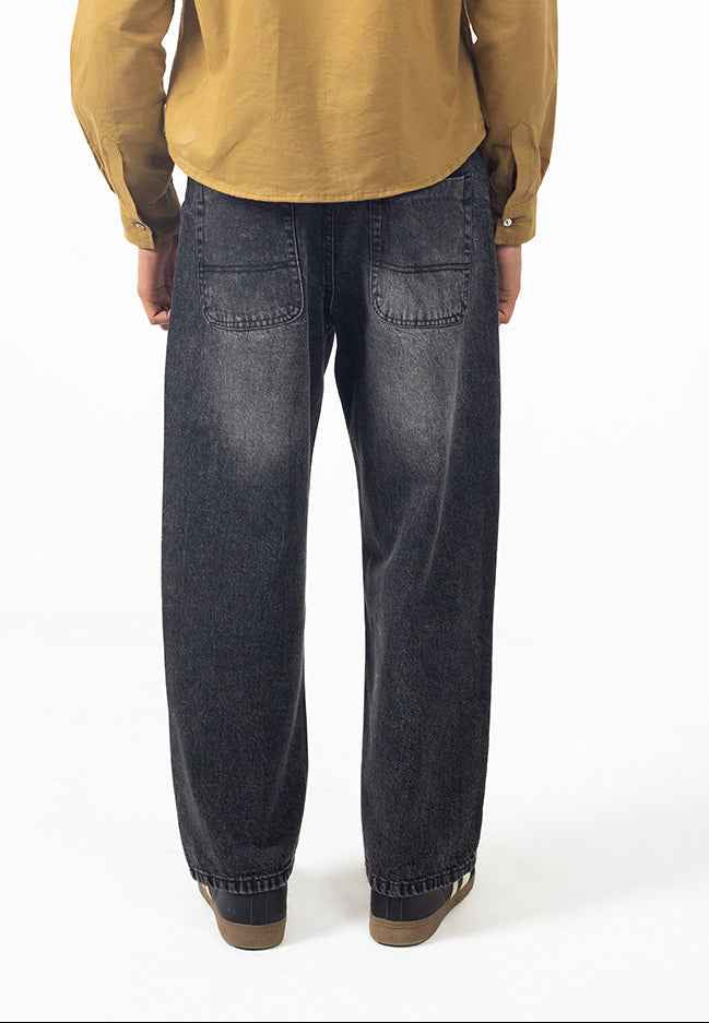 Dan Fit – Black Baggy Jeans