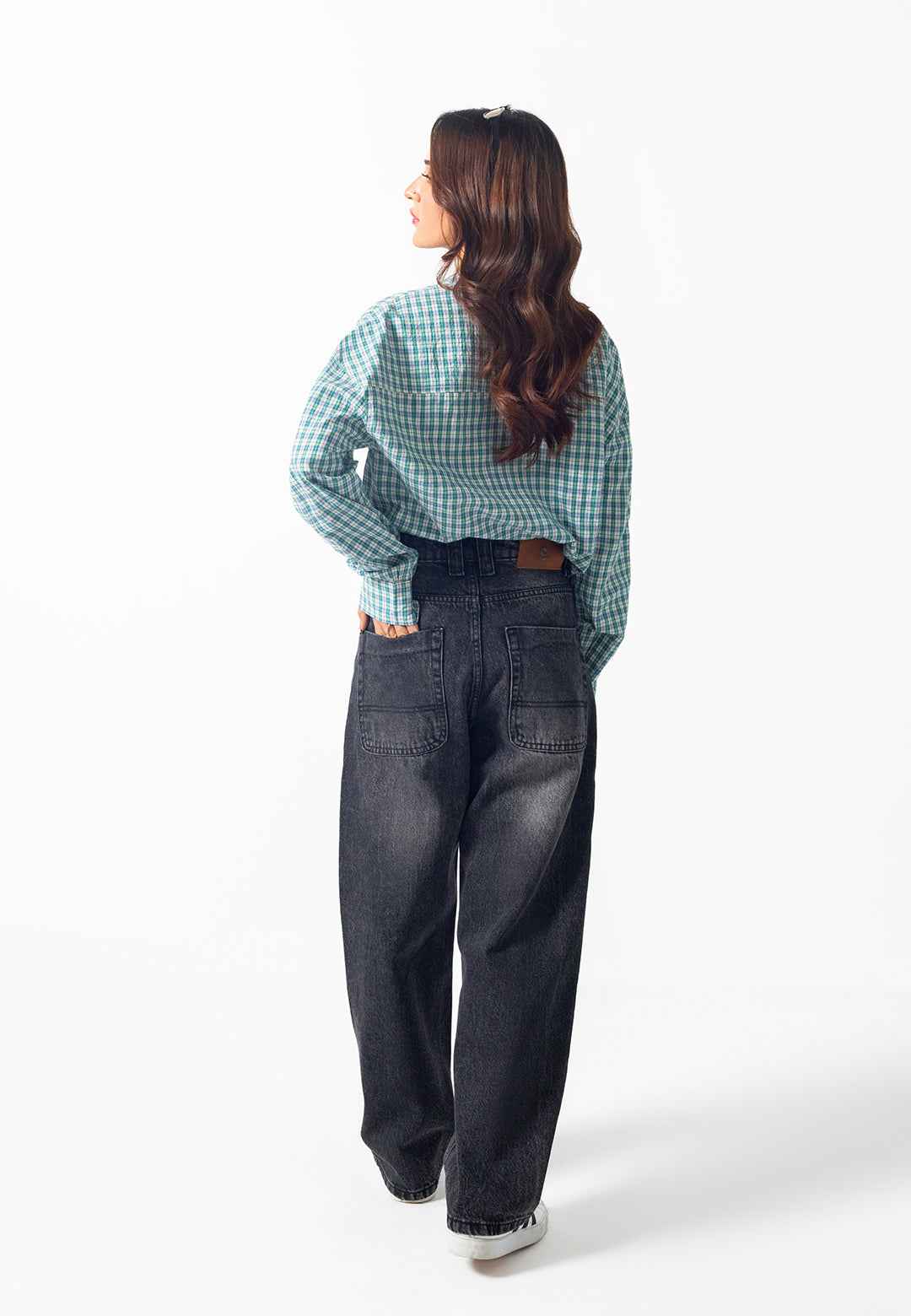 Dan Fit – Black Baggy Jeans
