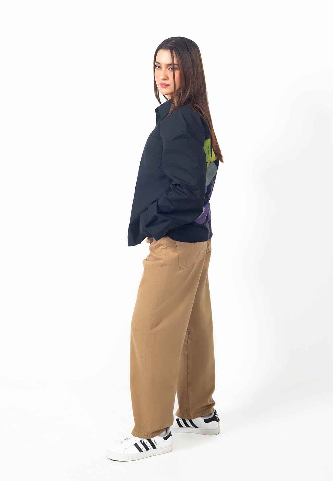 Dan Fit – Camel Baggy Jeans