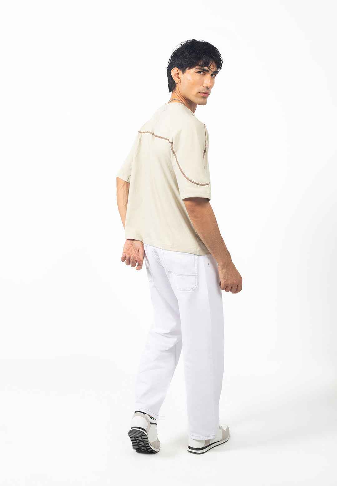 Dan Fit – Cloud Dancer Baggy Jeans