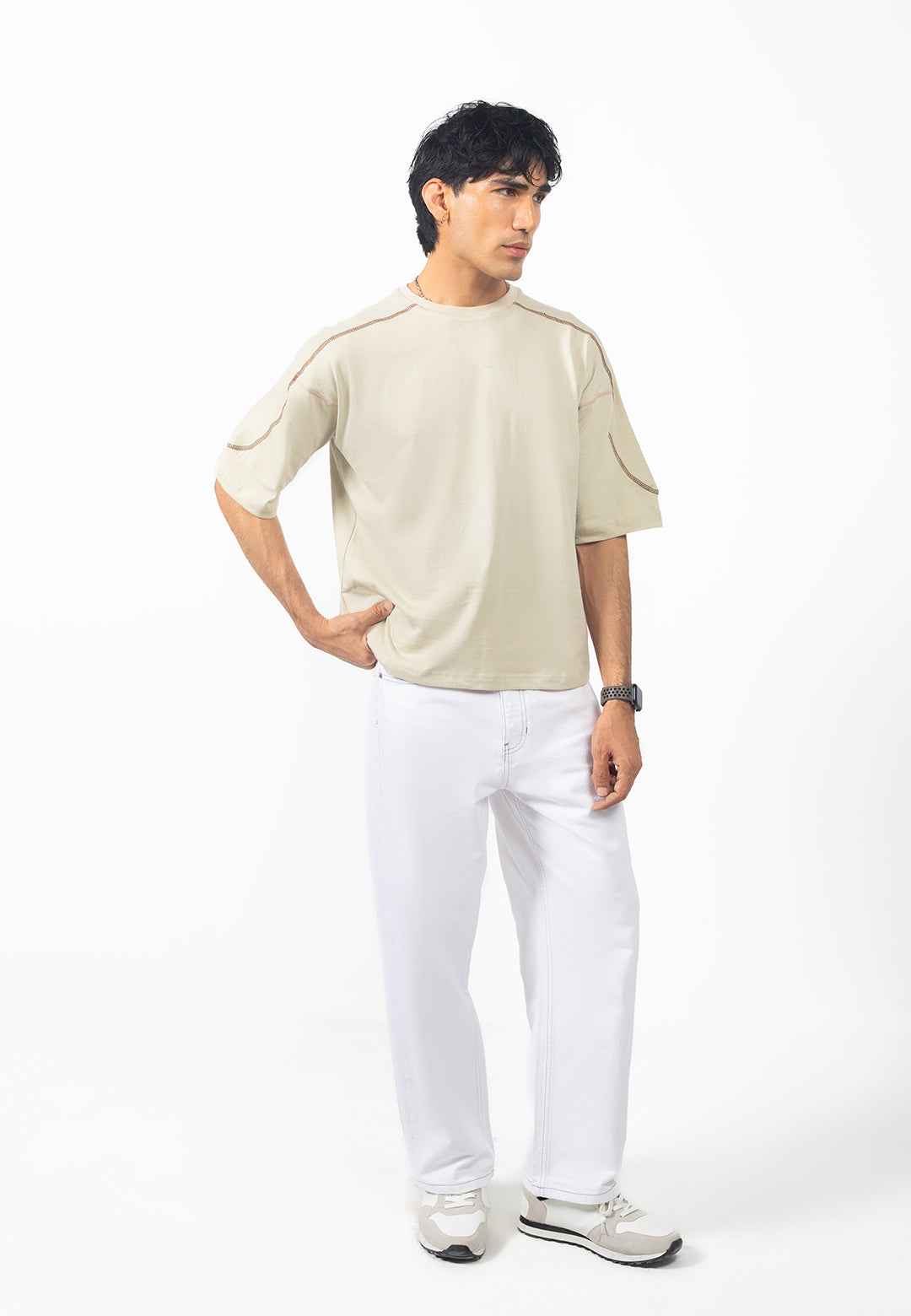 Dan Fit – Cloud Dancer Baggy Jeans