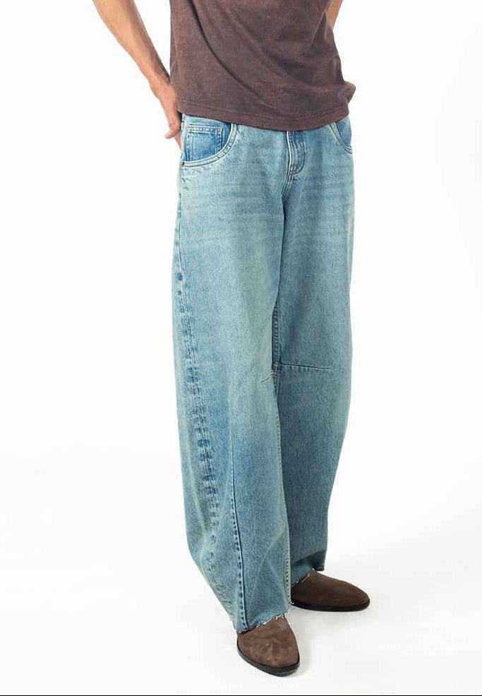 Horseshoe Fit – Curved Baggy Jeans
