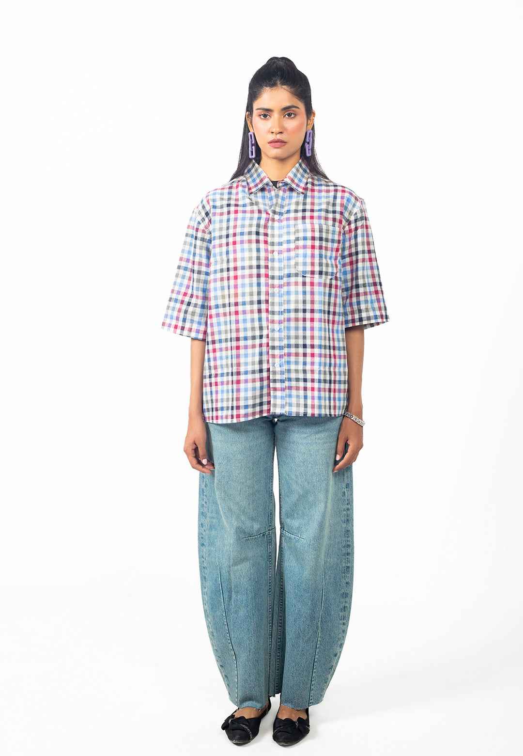 Shane Fit – Uni Crop 3/4 Sleeves Shirt