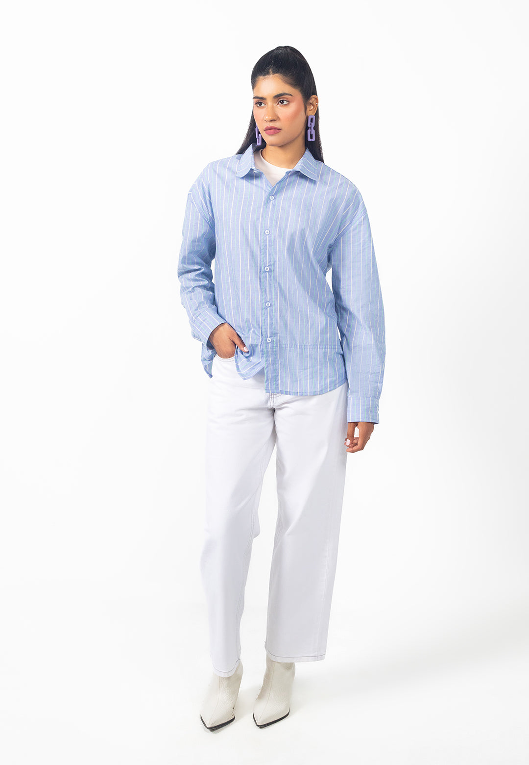 March Fit – Uni Crop Full Sleeves Shirt