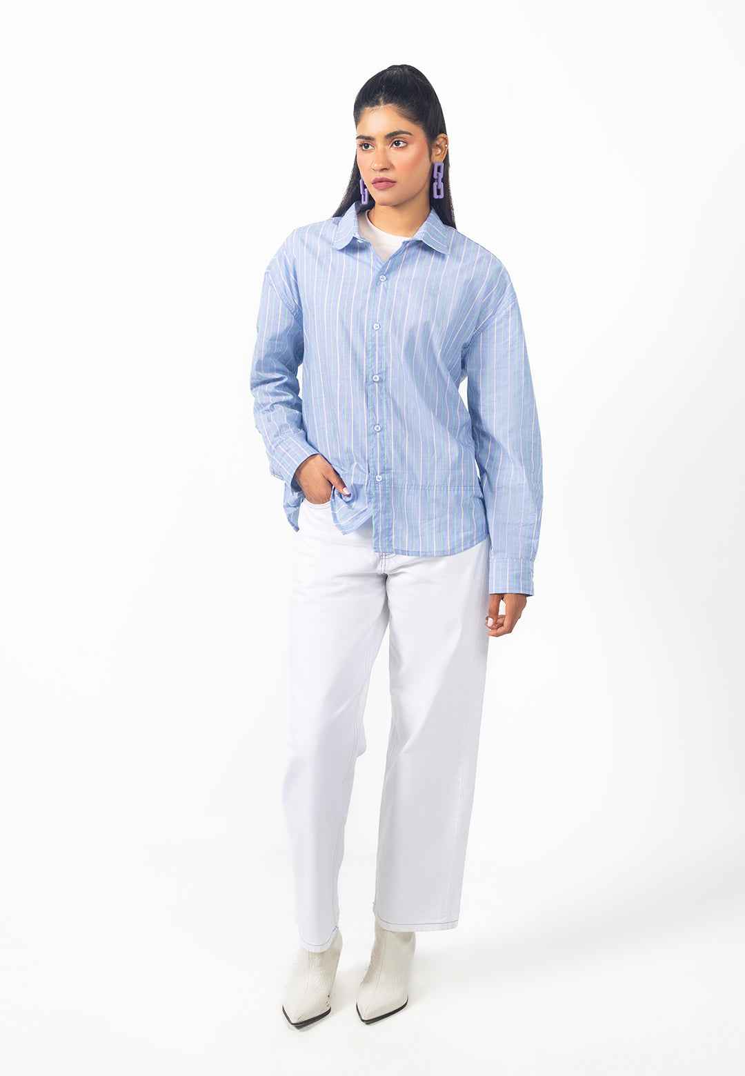March Fit – Uni Crop Full Sleeves Shirt