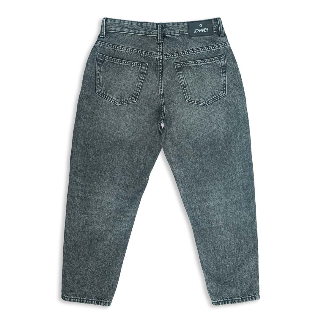 Grey Relax Carrot Jeans