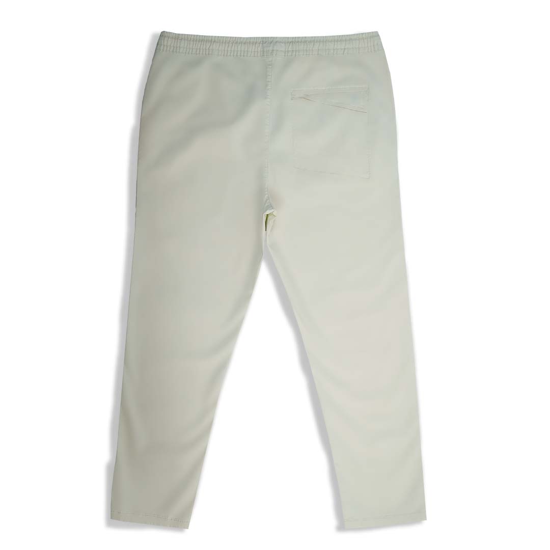Cream Matte Relax Pants