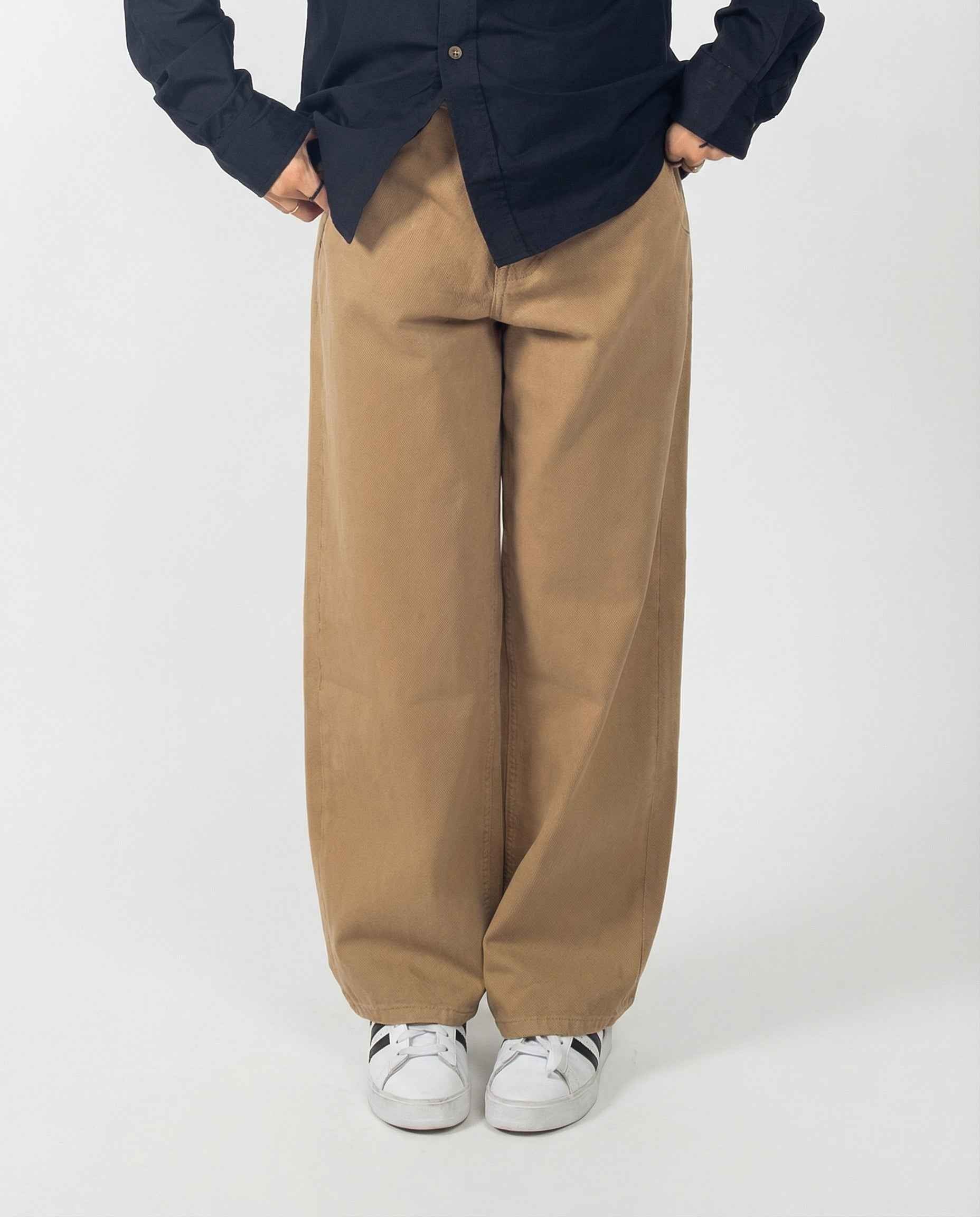 Dan Fit – Camel Baggy Jeans