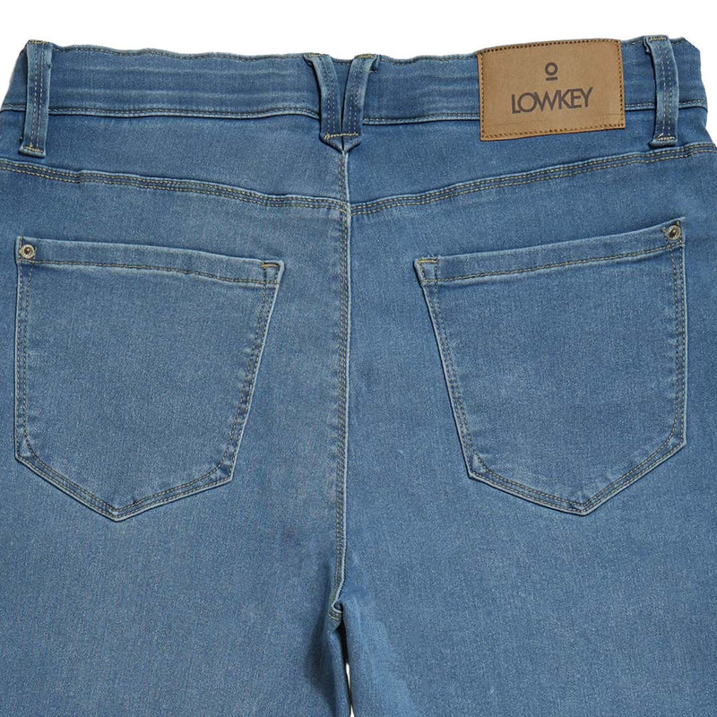Mid Rise Jeans – Super Stretch