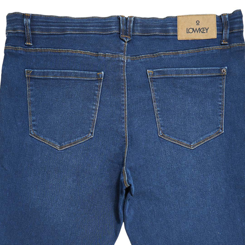 Mid Rise Jeans – Super Stretch