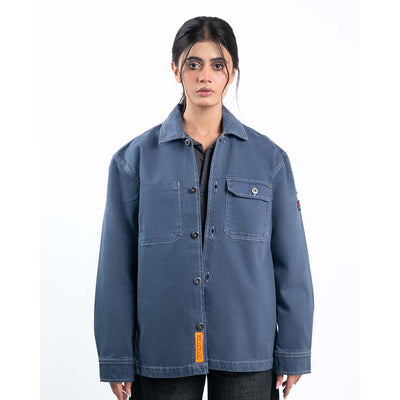 Unisex Denim Shacket
