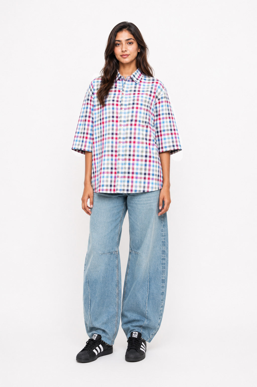 Shane Fit – Uni Crop 3/4 Sleeves Shirt