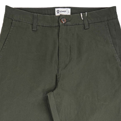 Olive Matte Relax Pants