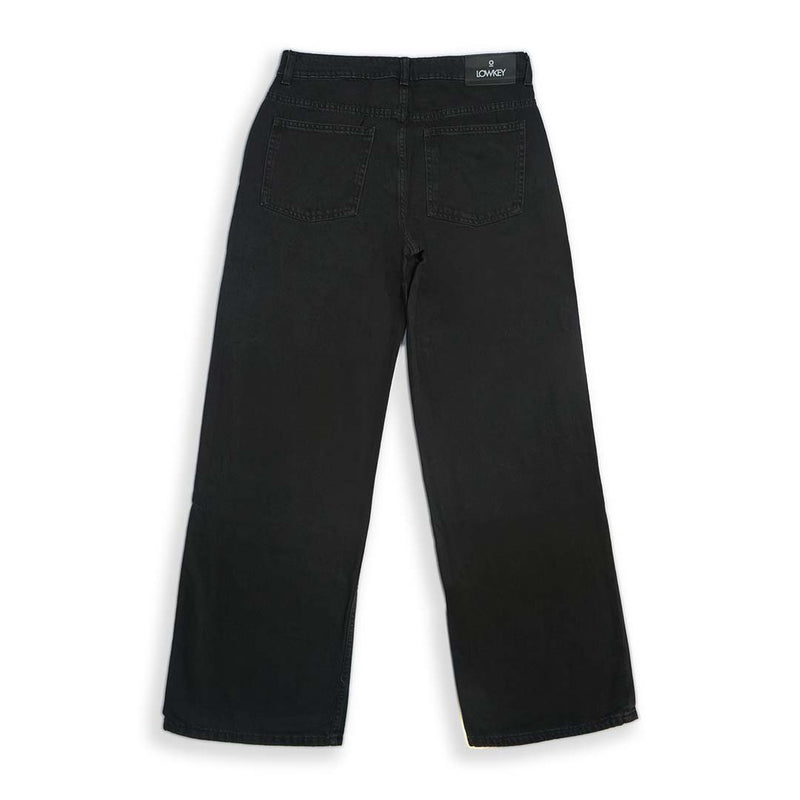 Lowkey Everyday Black Baggy Jeans