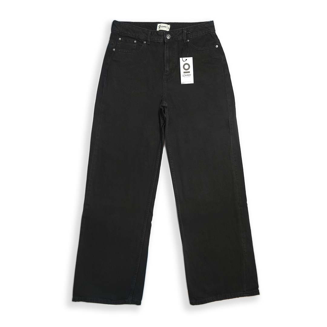 Lowkey Everyday Black Baggy Jeans