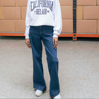 Blue Flare-Dual Pockets