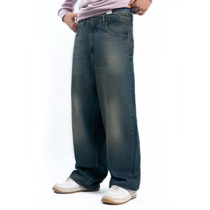 Dirty Wash Baggy Jeans