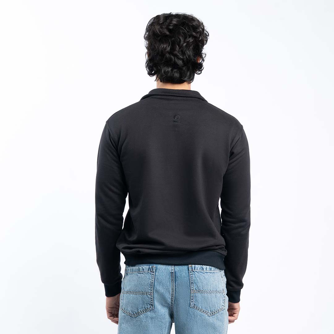 Black Quarter Zipper