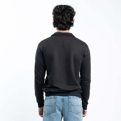 Black Quarter Zipper