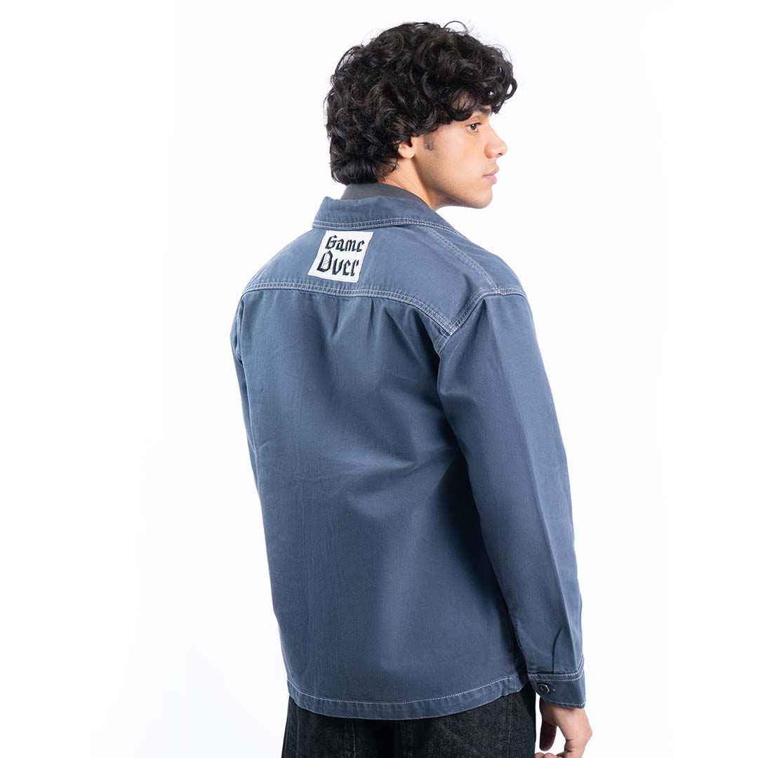 Unisex Denim Shacket