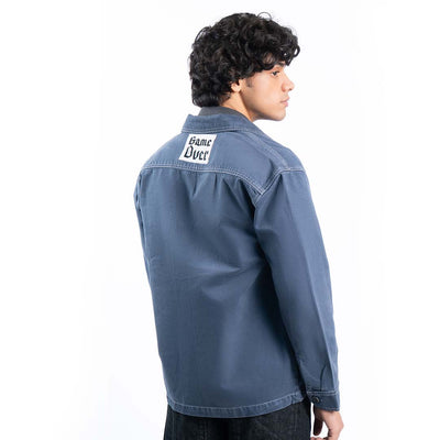 Unisex Denim Shacket