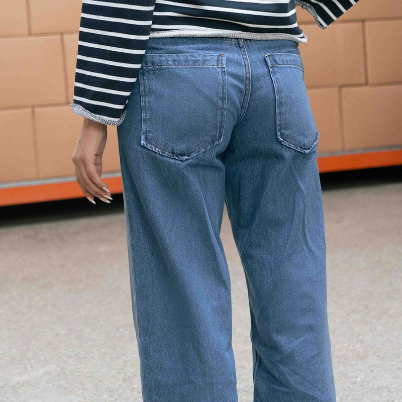 Not Basic Blue Baggy Jeans