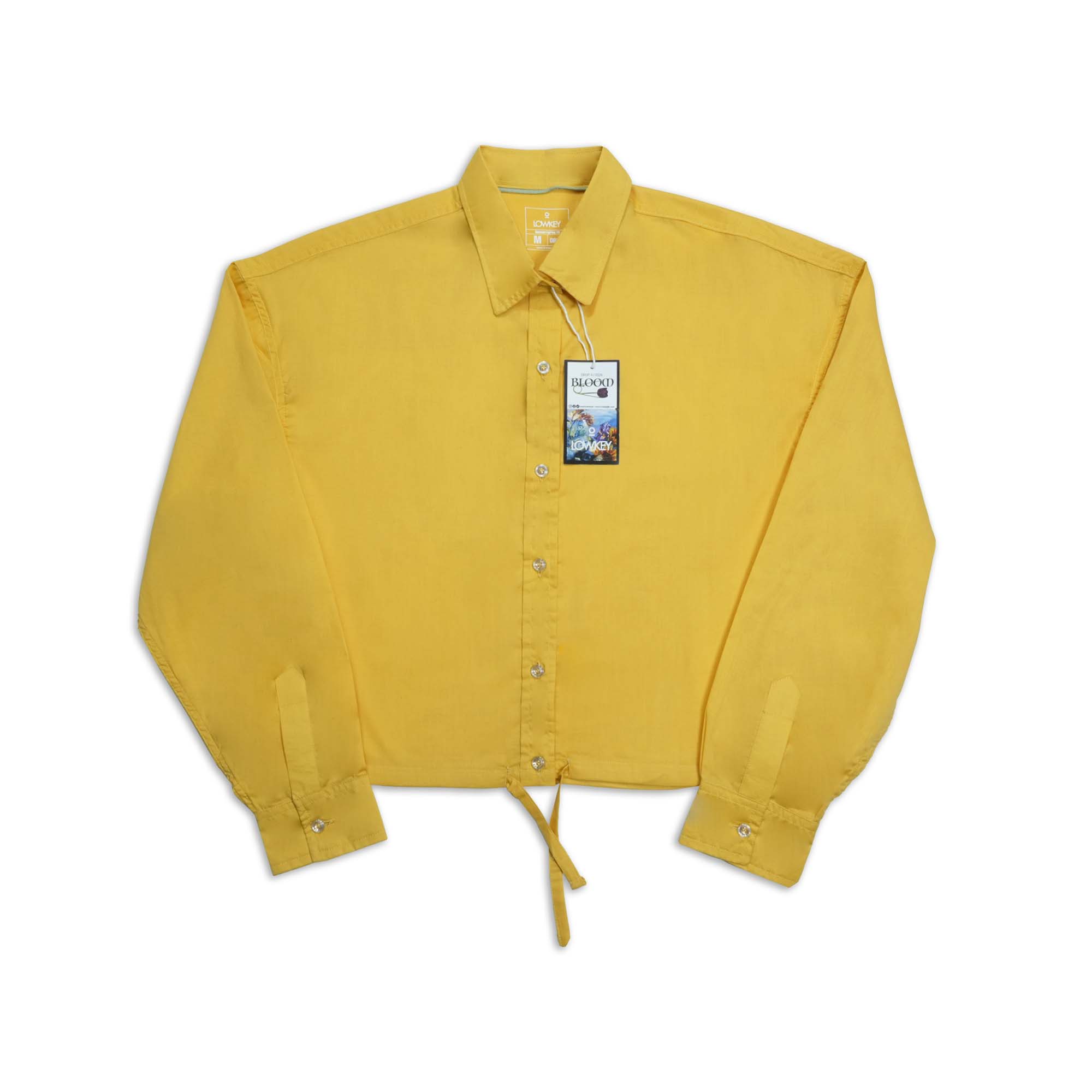 Mo Fit – Crop Tie-Up Shirt