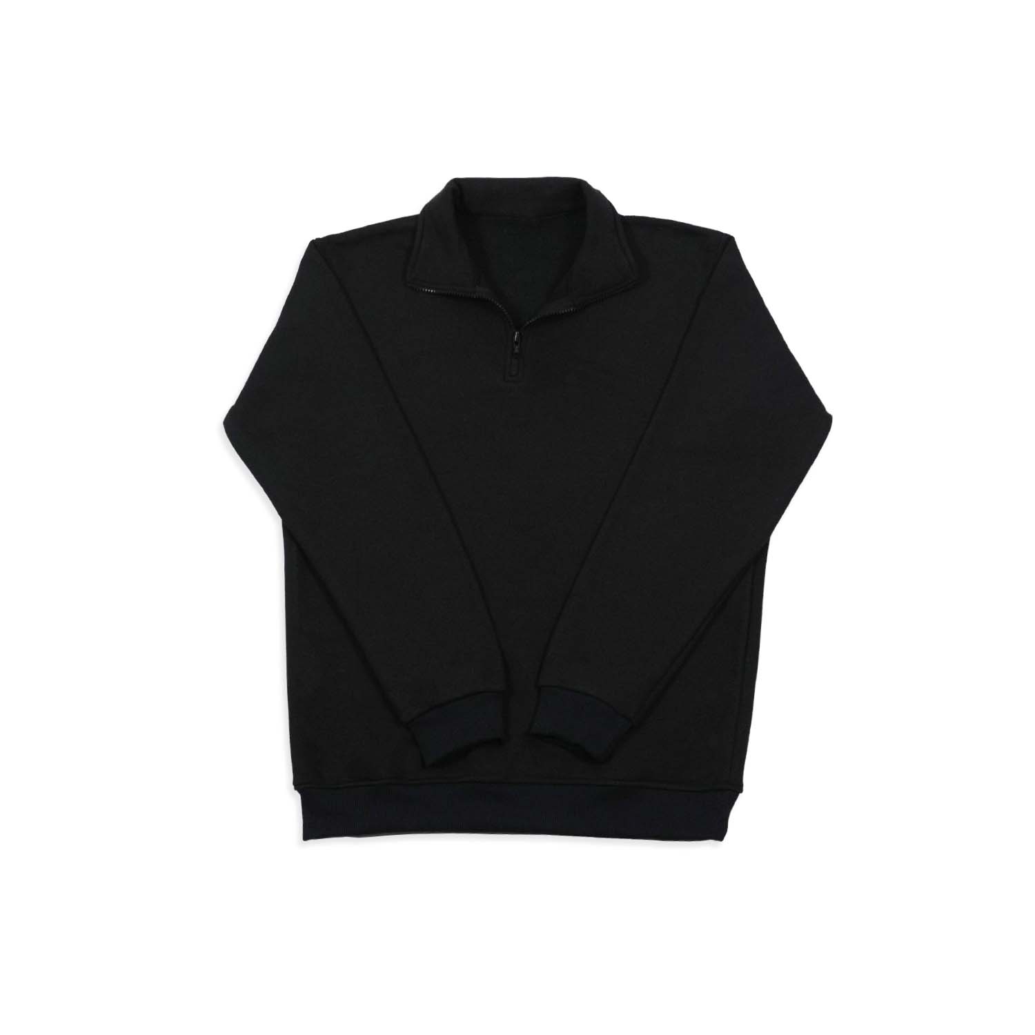 Black Quarter Zipper