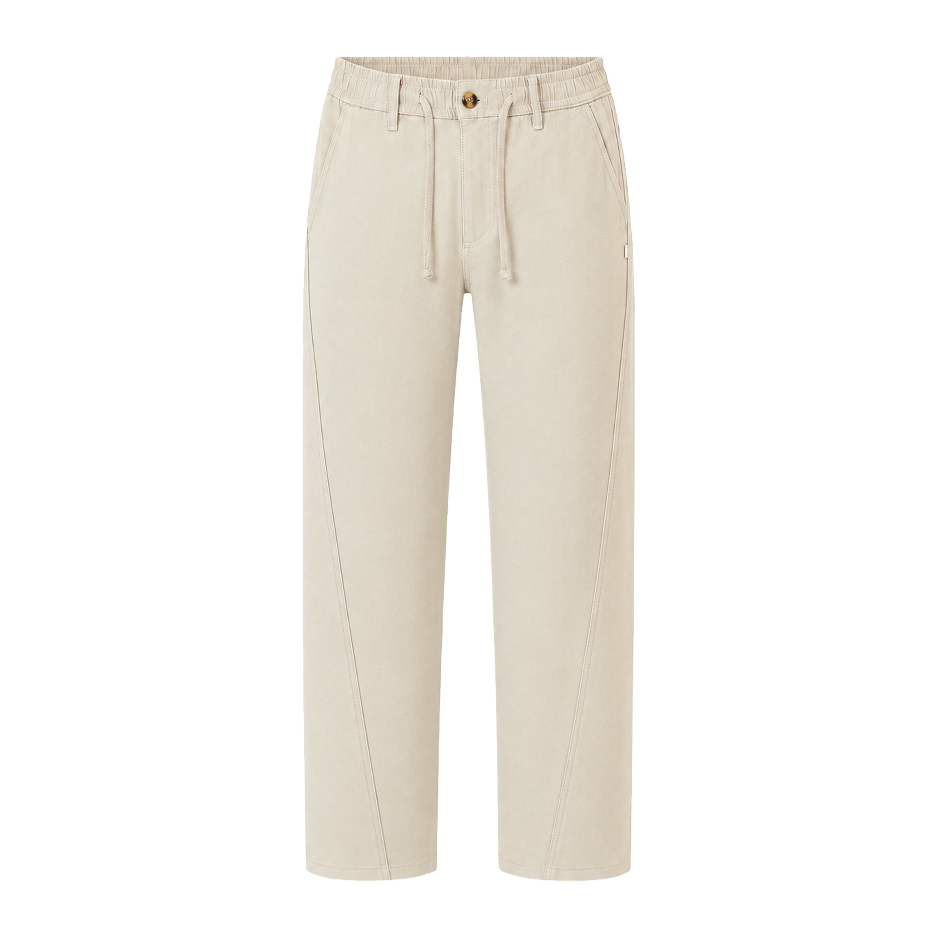 Relaxed Trouser – Comrade Fit –  Beige Linen