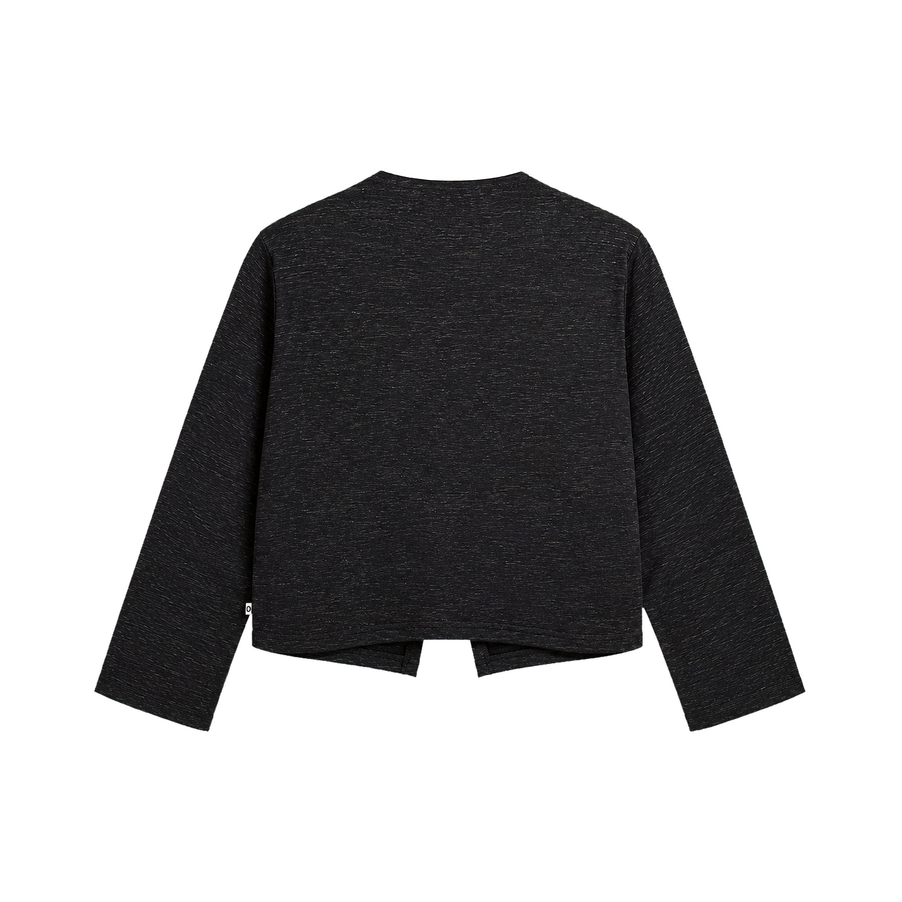 Cape Shirt – Dia Fit – Black Linen