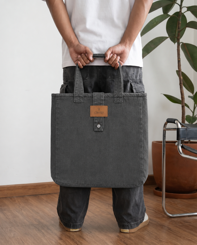 Liberty Tote Bag- Charcoal