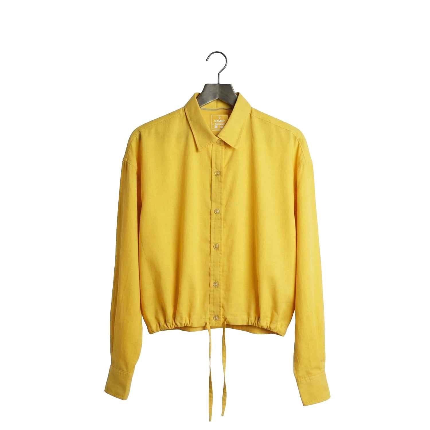 Mo Fit – Crop Tie-Up Shirt
