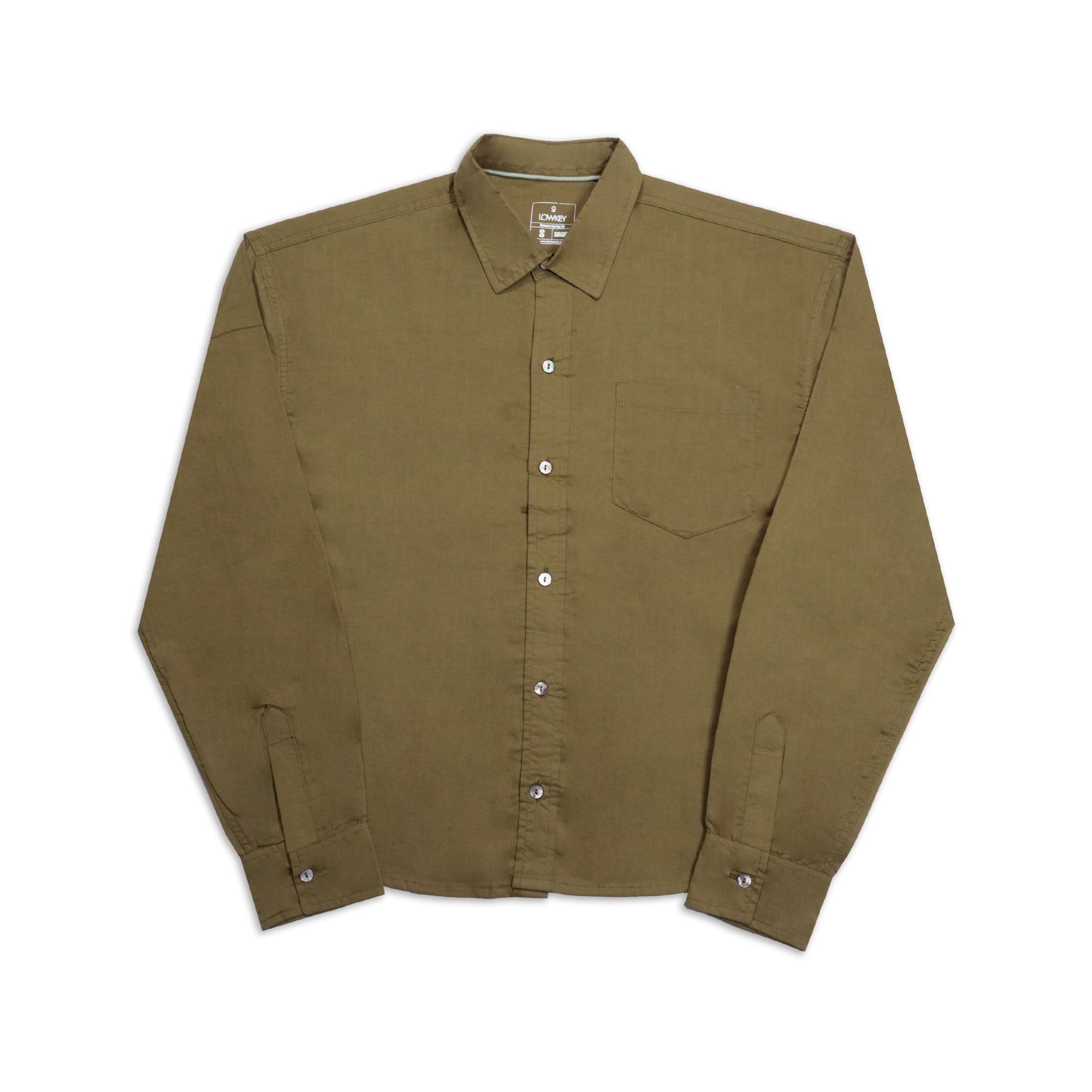 Cruze Fit - Full Sleeves Crop Shirt