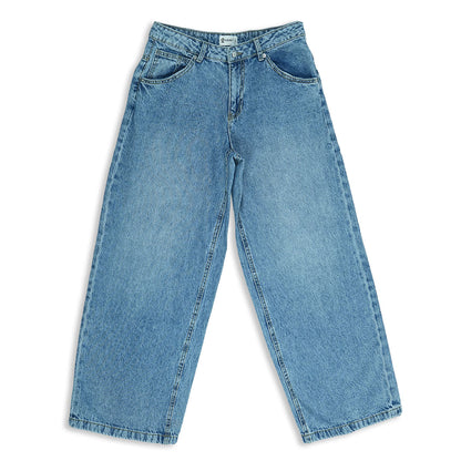 Basic Blue Baggy Jeans
