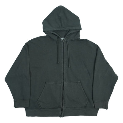 Women's Vintage Grey Zipper Hoodie