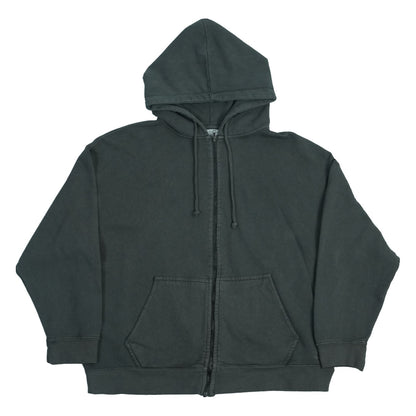 Women's Vintage Grey Zipper Hoodie