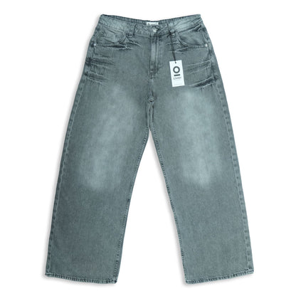 Not Basic Grey Baggy Jeans