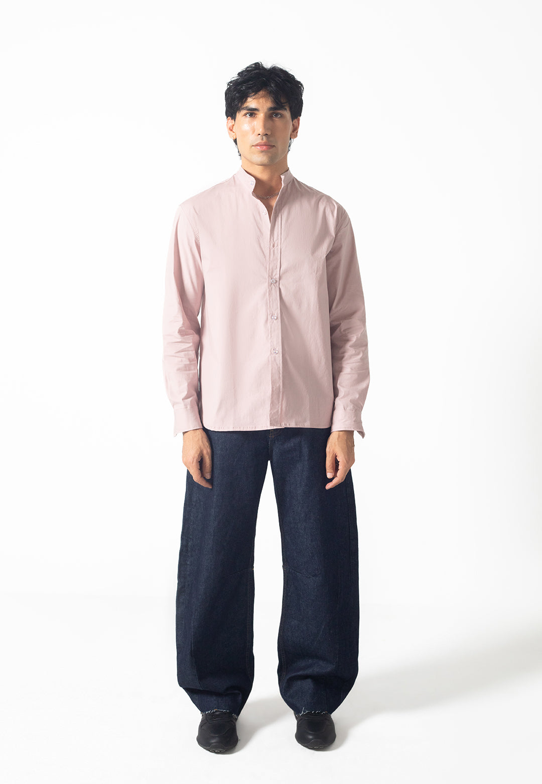 DAVID FIT - MANDARIN COLLAR